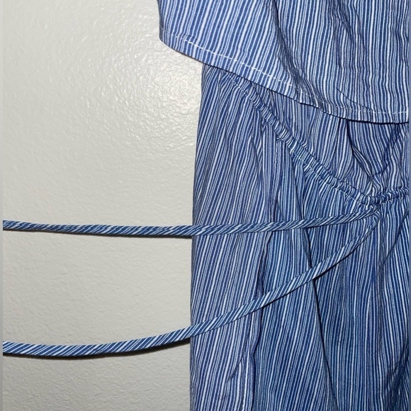 Cookie COUTURE HAWAII BLUE STRIPED JUMPSUIT - Picture 2 of 5